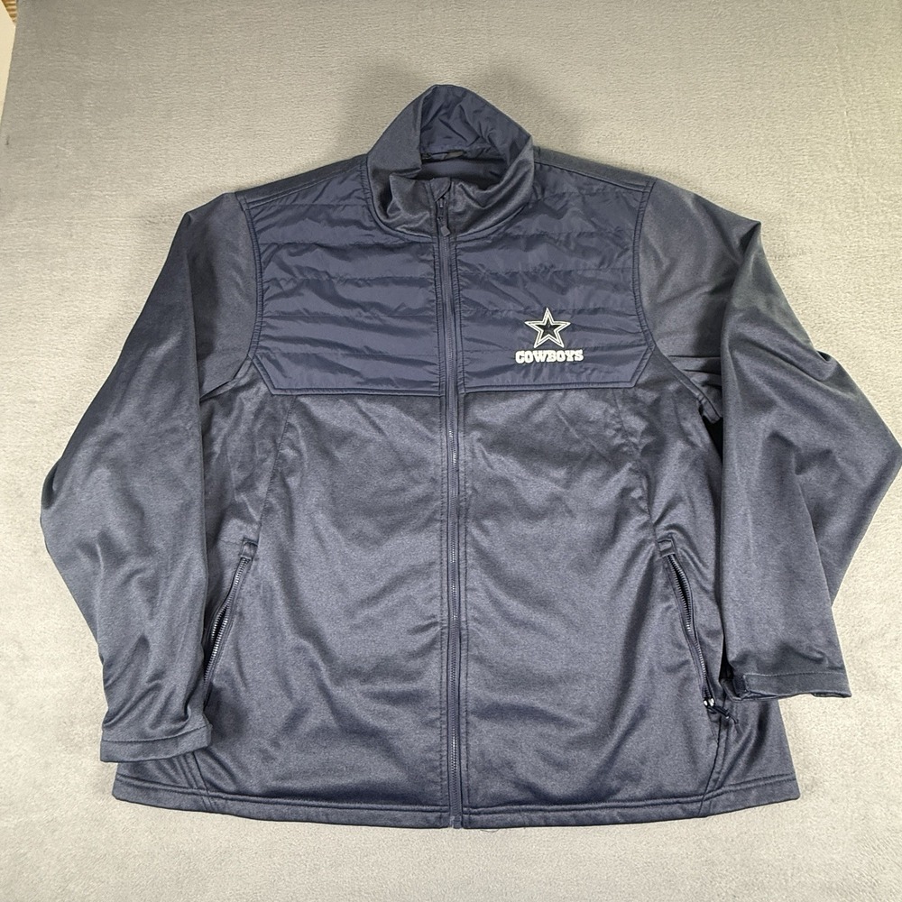 Dallas Cowboys Dunbrooke Mens Explorer Full Zip Pullover Jacket Size 2XL